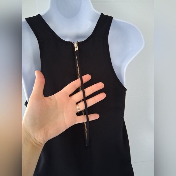 Wilfred/ Elegant Black Sleeveless Midi Dress/ Size US XXS - Picture 5 of 15
